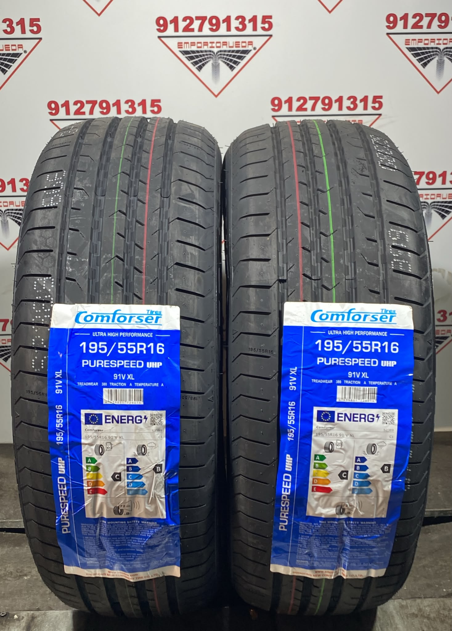 COMFORSER  USADO M+S 195/55 R16 91 V